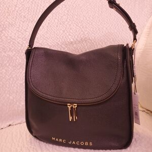 Marc Jacobs Black Leather Shoulder Bag